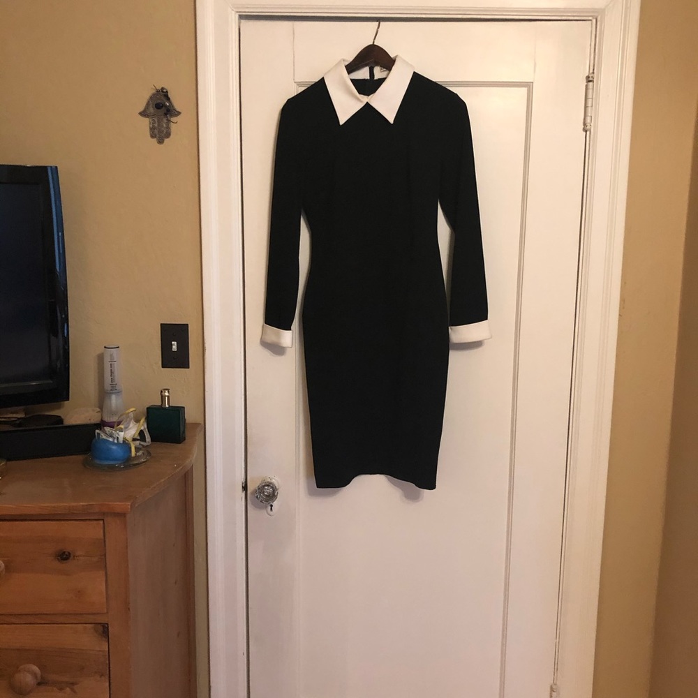 Black work dress